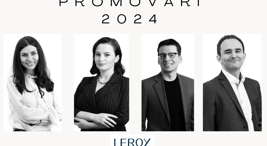 Leroy și Asociații promotes four lawyers